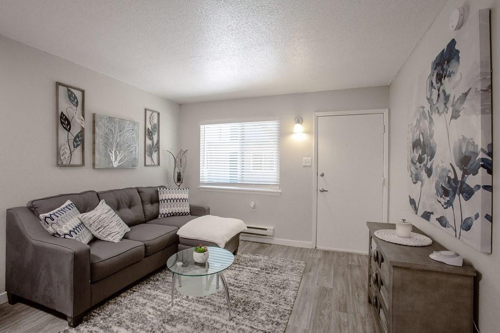 Living Room at Encanto Lofts in Albuquerque New Mexico